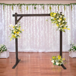 7ft Wooden Square Wedding Arch